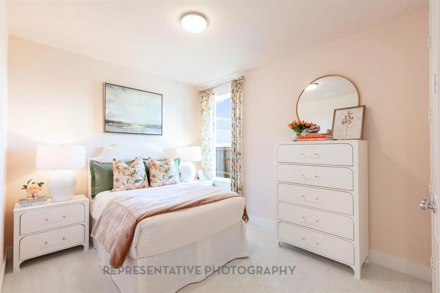 Furnished interior view inside a new home in Sonoma Verde: 60ft. lots, McLendon-Chisholm (Image 6).