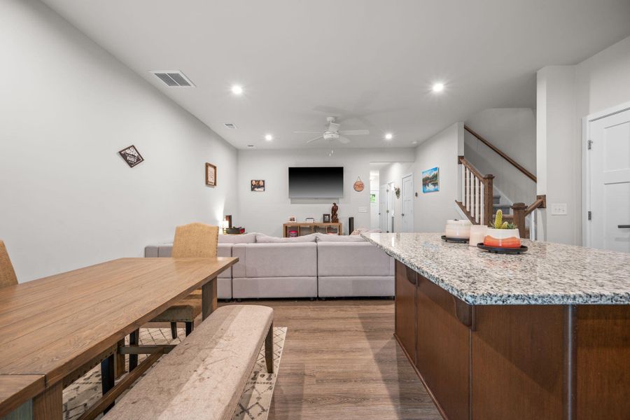 Furnished interior view inside a new home in , Summerville (Image 5).