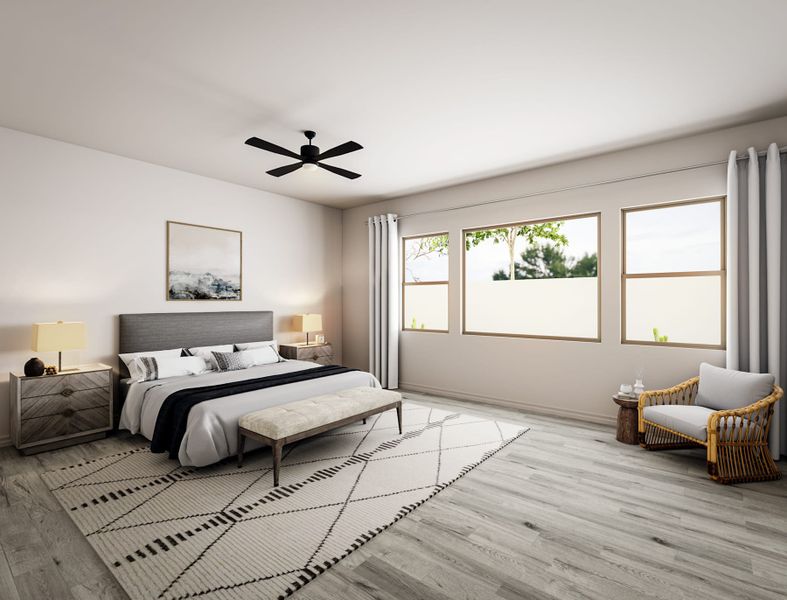 Representative furnished interior of a home built from the Palo Verde Plan 7051 by Tri Pointe Homes in Whispering Hills, Laveen (Image 5). Representative furnished interior of a home built from the Palo Verde Plan 7051 by Tri Pointe Homes in Whispering Hills, Laveen (Image 5).