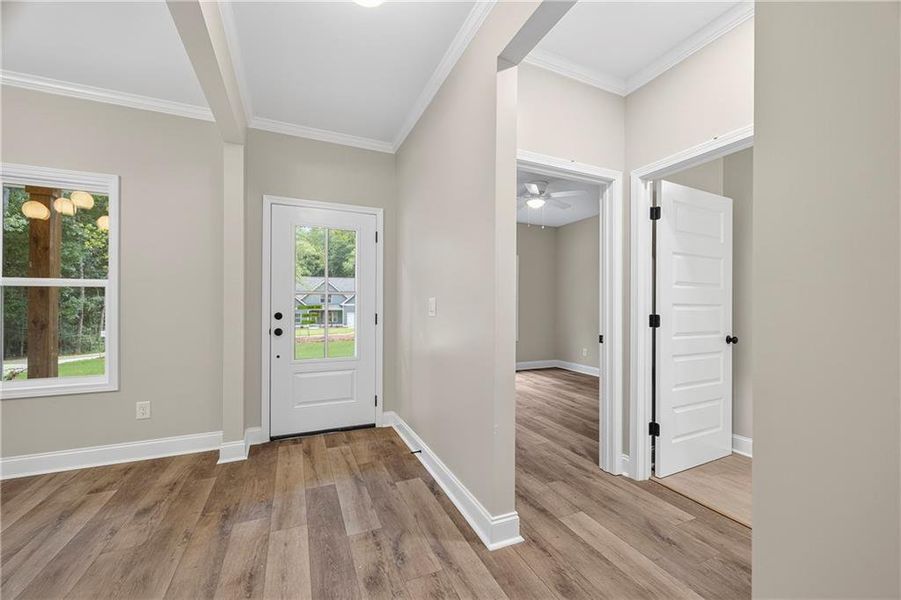 Spacious, unfurnished interior of a new home in , Nicholson (Image 47).