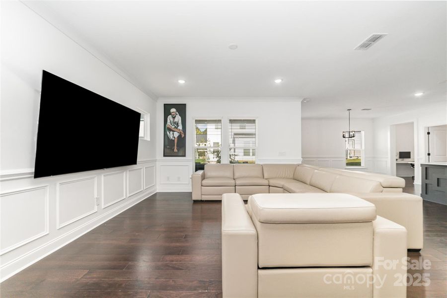 Furnished interior view inside a new home in Cannon Run, Concord (Image 19).