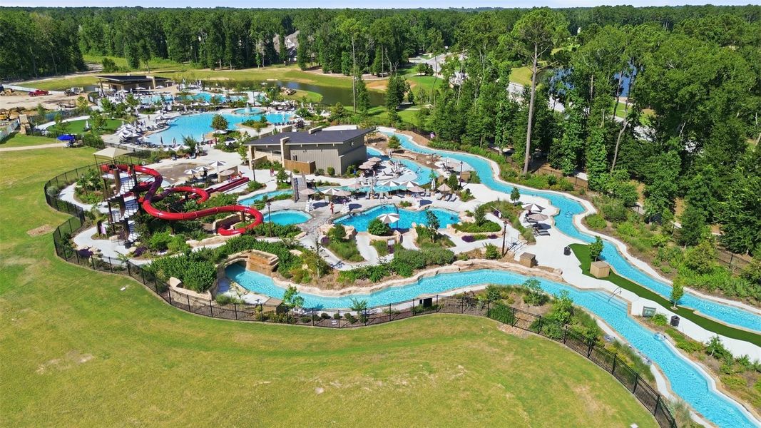 Resort-style amenities include a lazy river, waterslides, multiple pools, and beautifully designed spaces for relaxation and family fun. Resort-style amenities include a lazy river, waterslides, multiple pools, and beautifully designed spaces for relaxation and family fun.