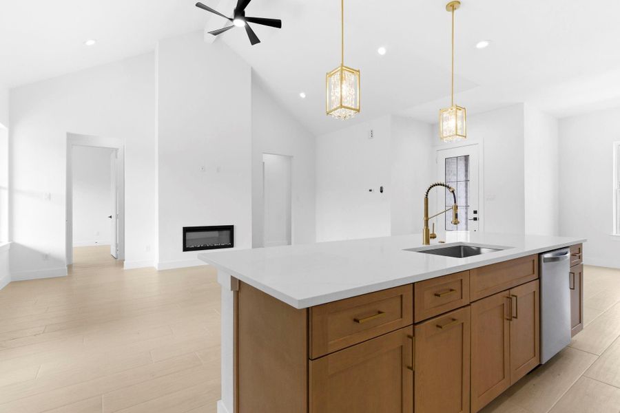 Furnished interior view inside a new home in , Dayton (Image 8).