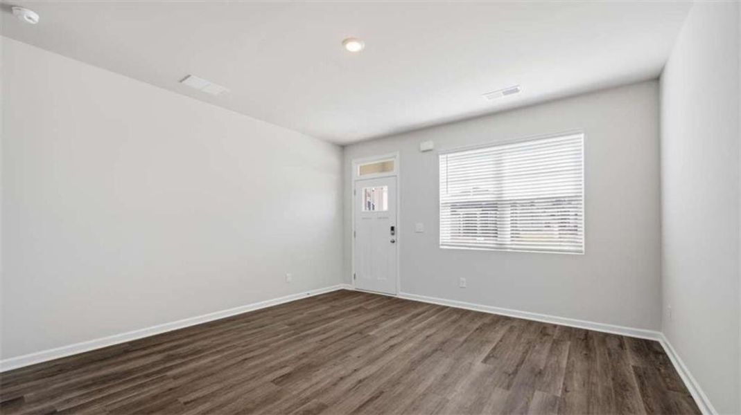 Spacious, unfurnished interior of a new home in Willowbrook, Winder (Image 17). Spacious, unfurnished interior of a new home in Willowbrook, Winder (Image 17).
