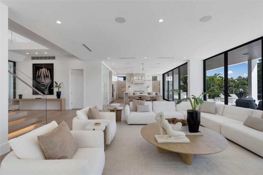 Furnished interior view inside a new home in , Fort Lauderdale (Image 16). Furnished interior view inside a new home in , Fort Lauderdale (Image 16).