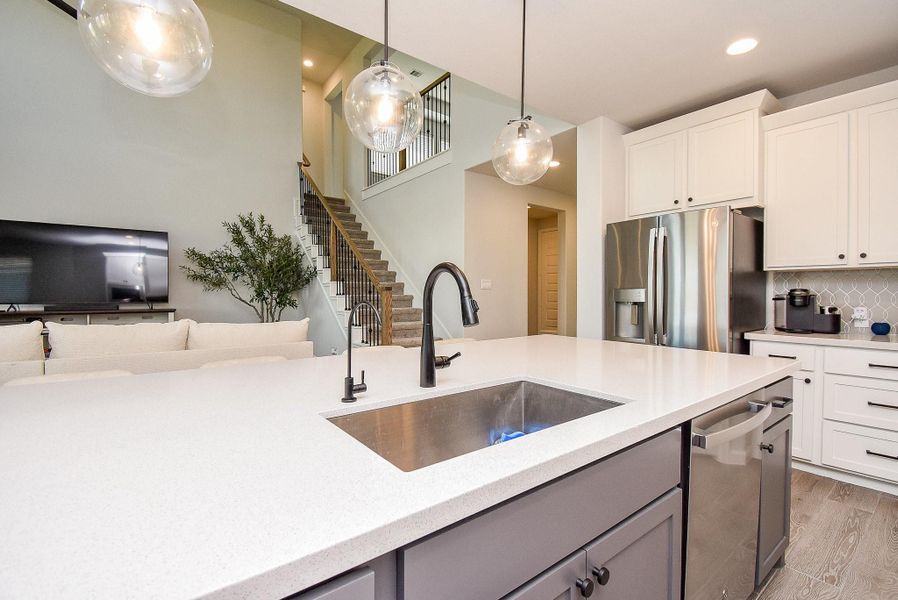 Furnished interior view inside a new home in Stonecreek Estates 50', Richmond (Image 25).
