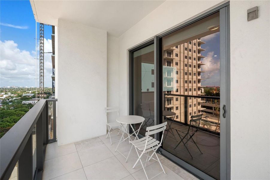 Exterior details and patio area of a home in , Miami (Image 2). Exterior details and patio area of a home in , Miami (Image 2).