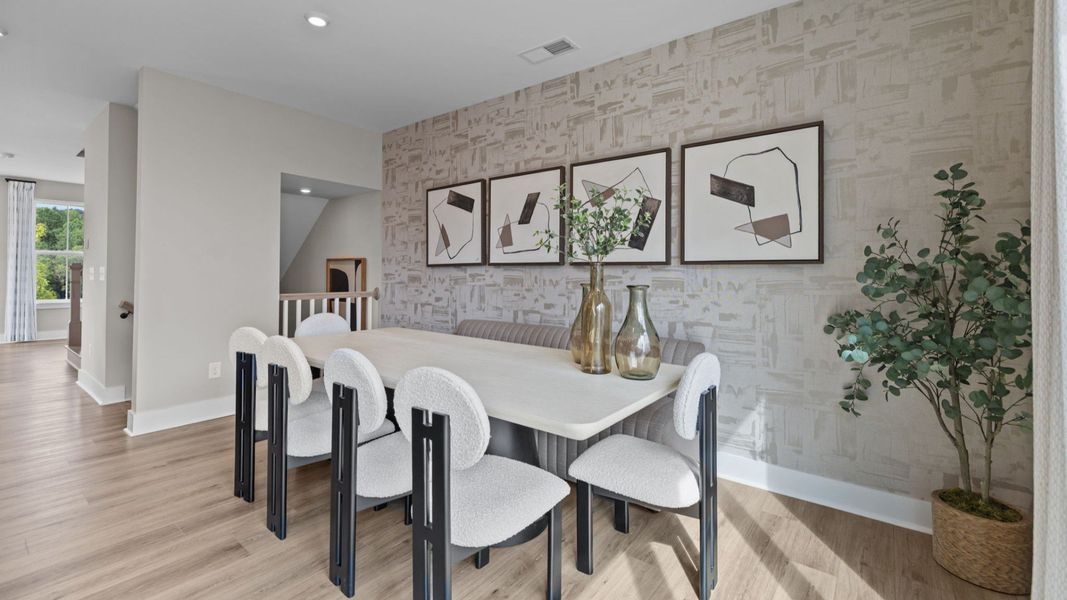 The Landon Plan by DRB Homes in Charlotte, NC,- Dining Area
