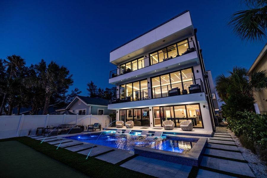 Exterior details and patio area of a home in , Indian Rocks Beach (Image 30). Exterior details and patio area of a home in , Indian Rocks Beach (Image 30).