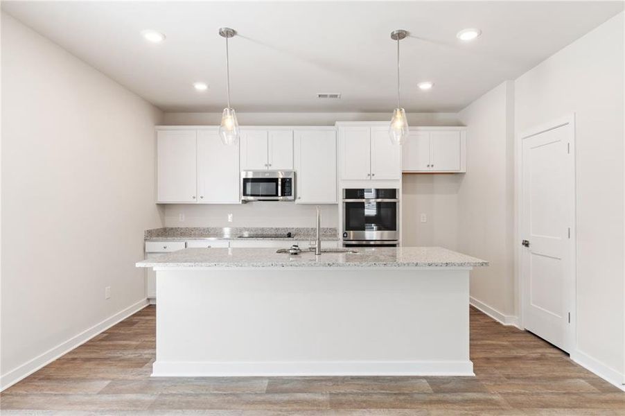 Furnished interior view inside a new home in Fern Dale, Fairburn (Image 5).