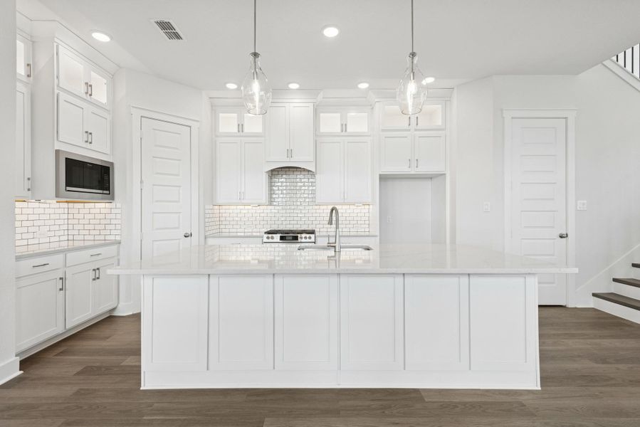 Furnished interior view inside a new home in , Katy (Image 13).