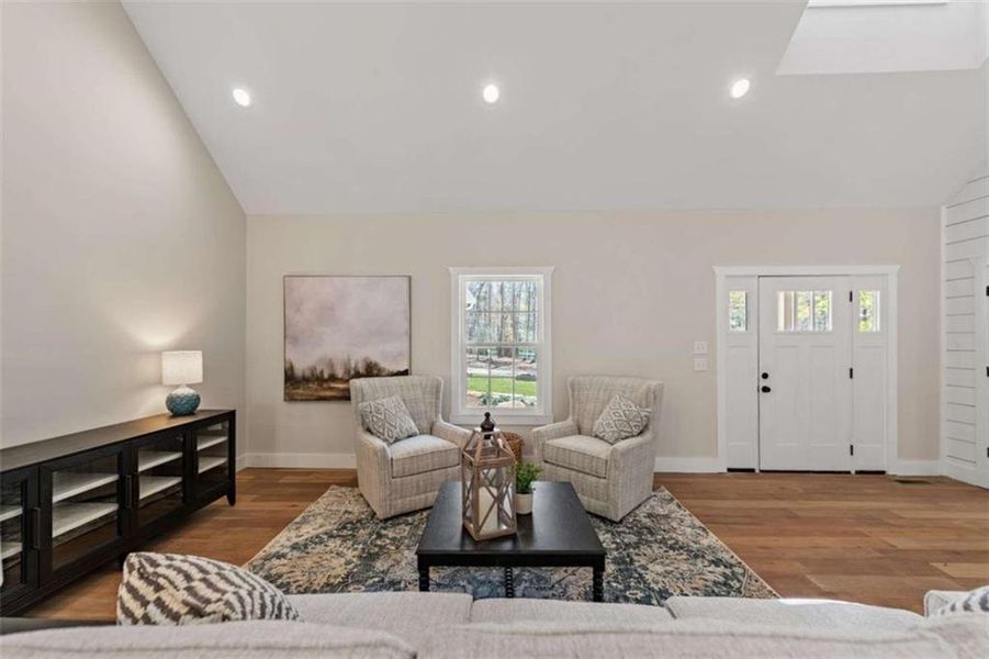 Furnished interior view inside a new home in , Morganton (Image 36).