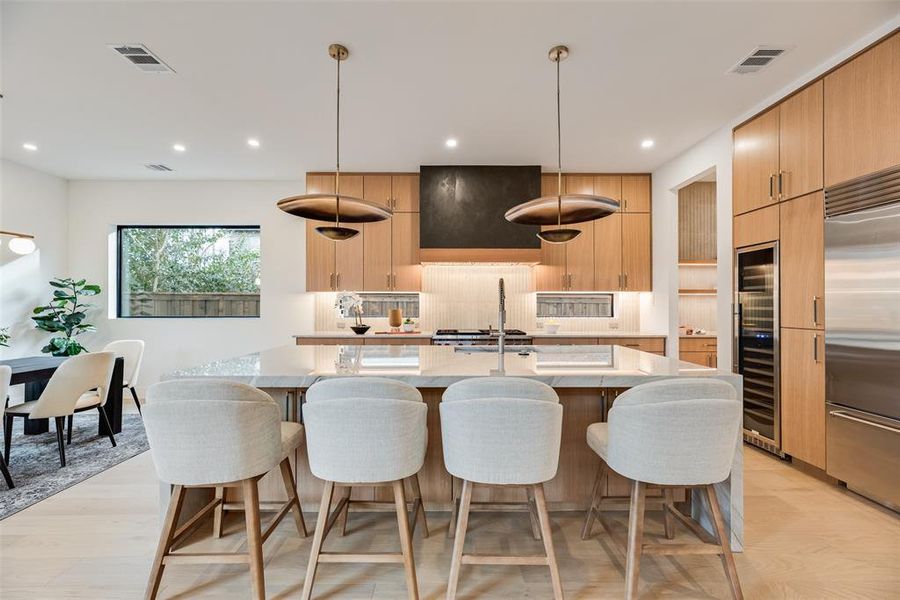 Furnished interior view inside a new home in , Dallas (Image 5).