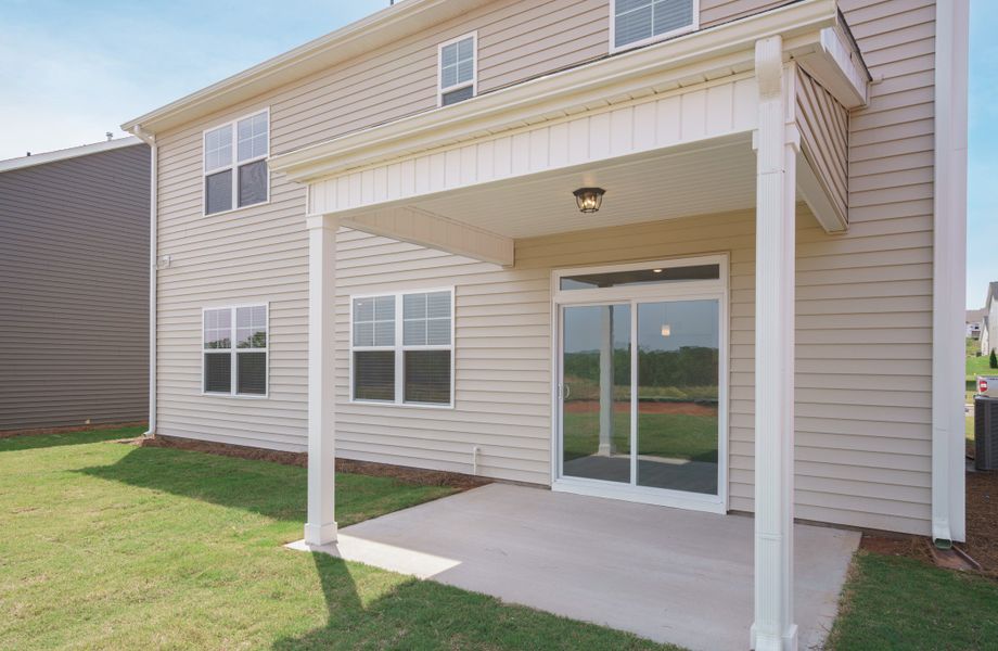 Representative exterior photo of a completed home built from the The Holland by Cothran Homes in Holly Ridge, Greenville, SC (Image 25).