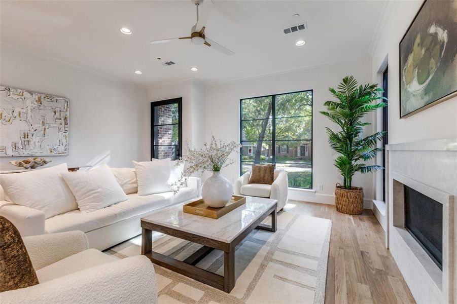 Furnished interior view inside a new home in , University Park (Image 4).