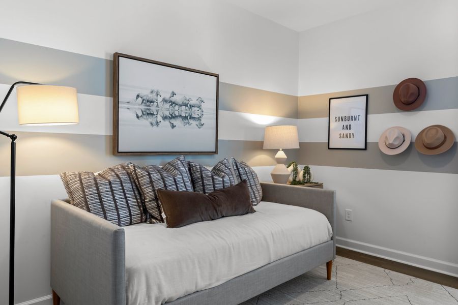 Representative furnished interior of a home built from the The Redbud by Chesapeake Homes in Coastal Club of the Carolinas, Calabash (Image 48).