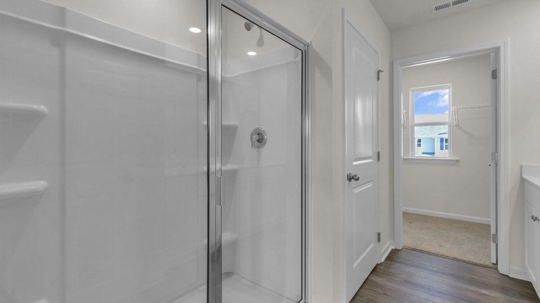 Representative furnished interior of a home built from the TAYLOR by D.R. Horton in Belle Grove, Wendell (Image 8).