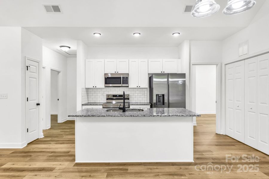 Furnished interior view inside a new home in , Statesville (Image 8). Furnished interior view inside a new home in , Statesville (Image 8).