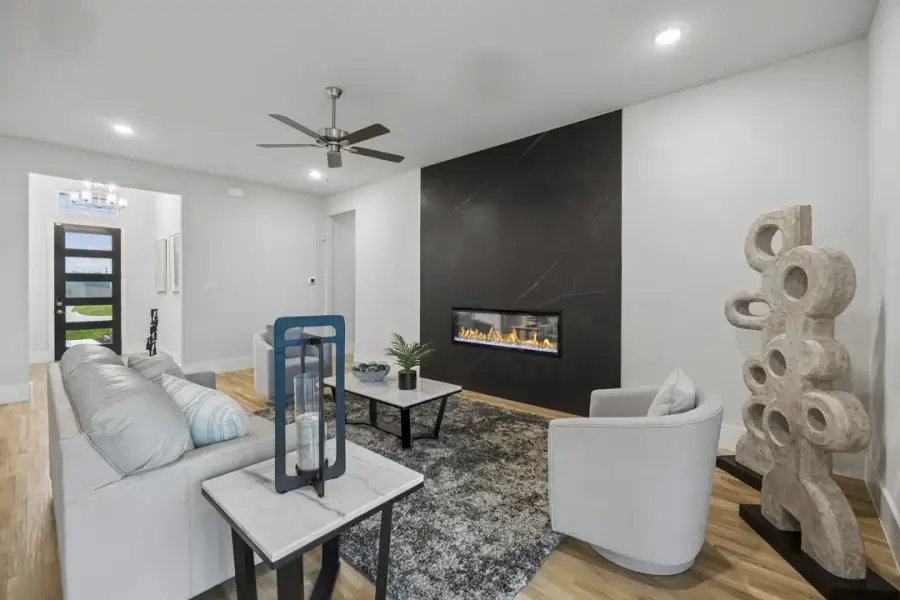 Furnished interior view inside a new home in The Arbors Midlothian, Midlothian (Image 11).