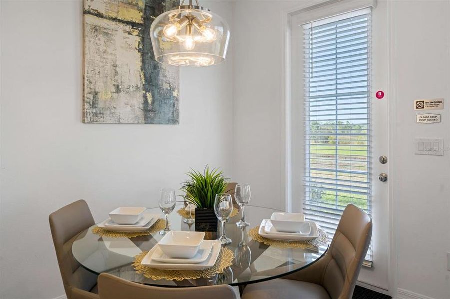 Furnished interior view inside a new home in , Davenport (Image 9). Furnished interior view inside a new home in , Davenport (Image 9).