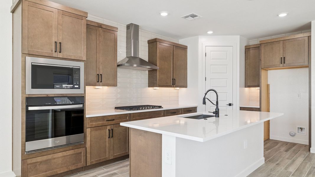 Representative furnished interior of a home built from the Crow by D.R. Horton in The Ridge at Stone Butte, Phoenix (Image 7).