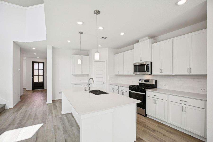 Photo is not of the actual home, but is an inspirational photo of builder’s model home and may depict options, furnishings, and/or decorator features that are not included.