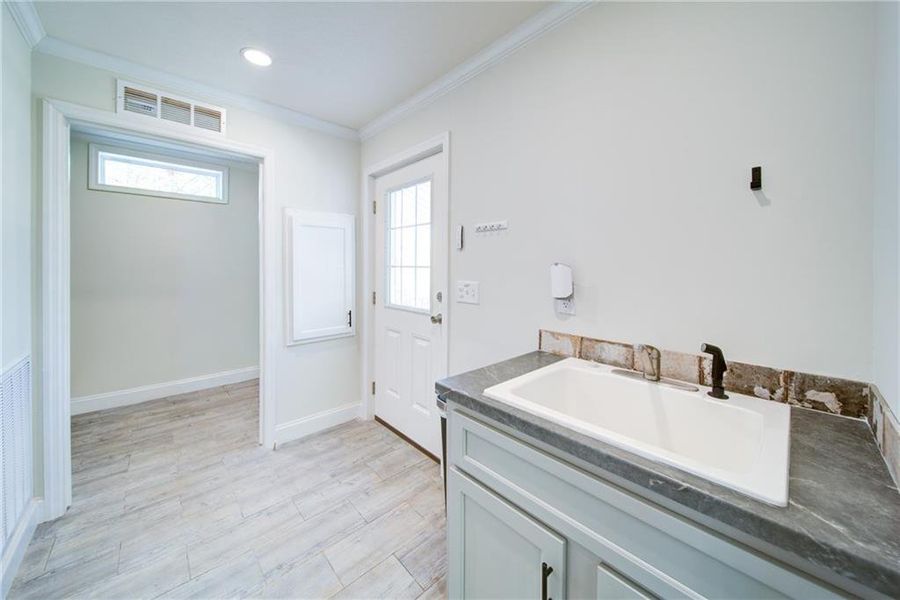 Furnished interior view inside a new home in , Blue Ridge (Image 9).