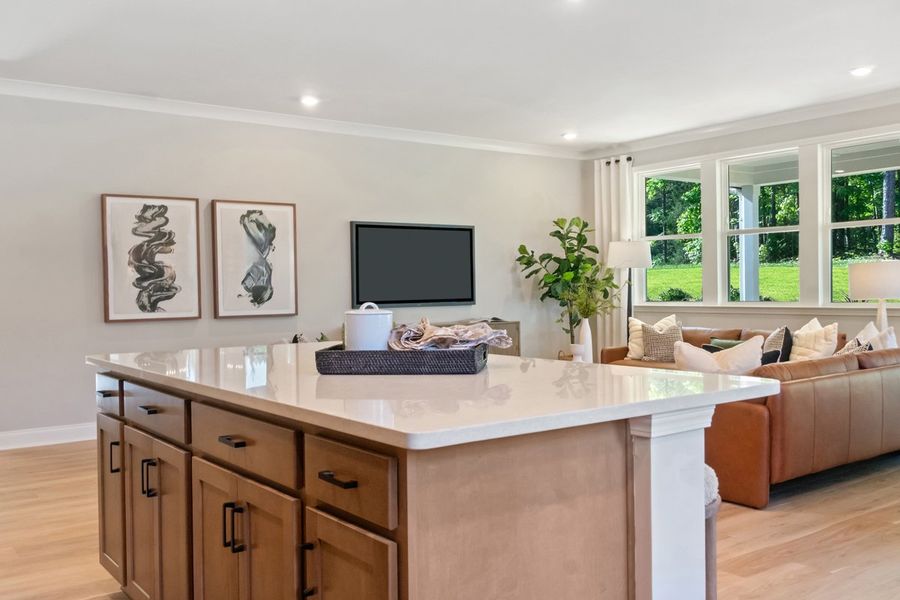Representative furnished interior of a home built from the 1910 Modeled by KB Home in Bella Vista Heritage, Denver (Image 9).
