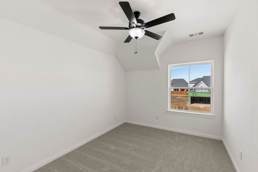 Spacious, unfurnished interior of a new home in Lily Creek at Sutton Fields, Aubrey (Image 28). Spacious, unfurnished interior of a new home in Lily Creek at Sutton Fields, Aubrey (Image 28).