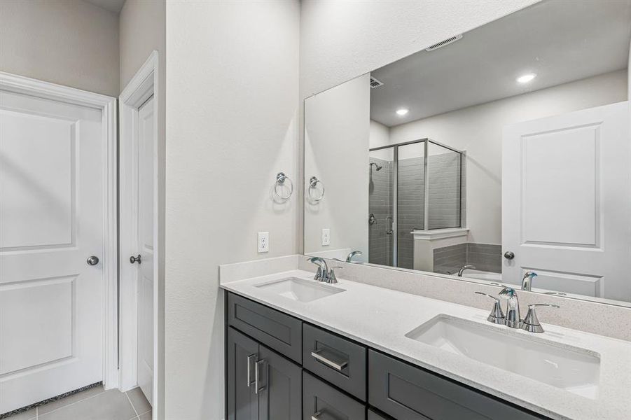 Furnished interior view inside a new home in Venetian, Weston (Image 9).