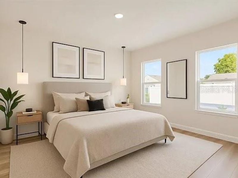 Furnished interior view inside a new home in , Ocala (Image 8).