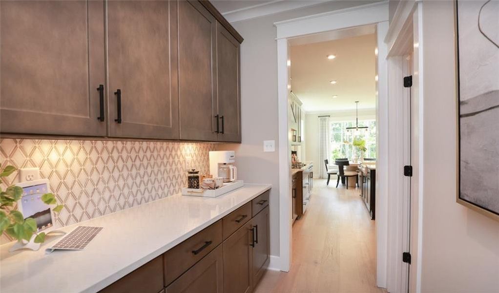 Furnished interior view inside a new home in , Pendergrass (Image 11).