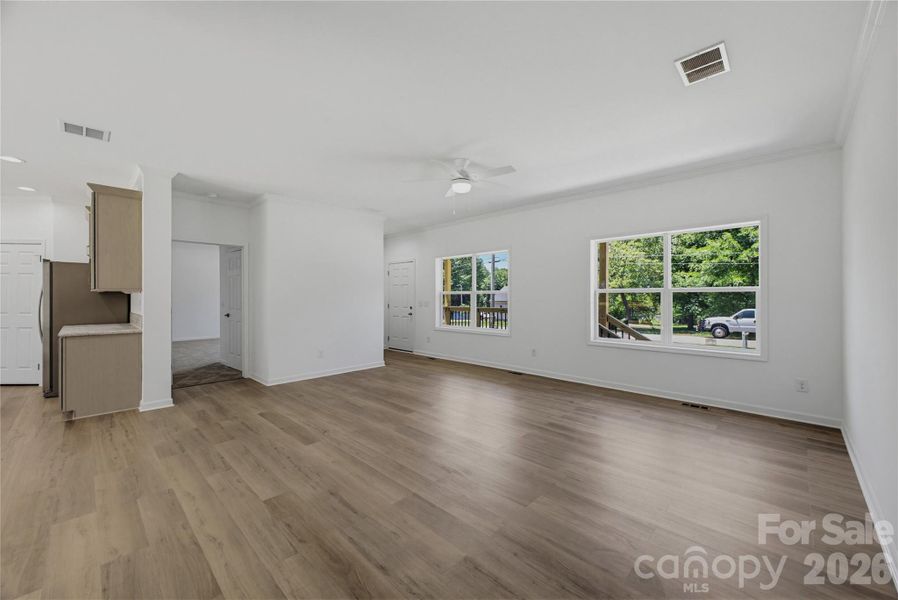 Spacious, unfurnished interior of a new home in , Newton (Image 32).