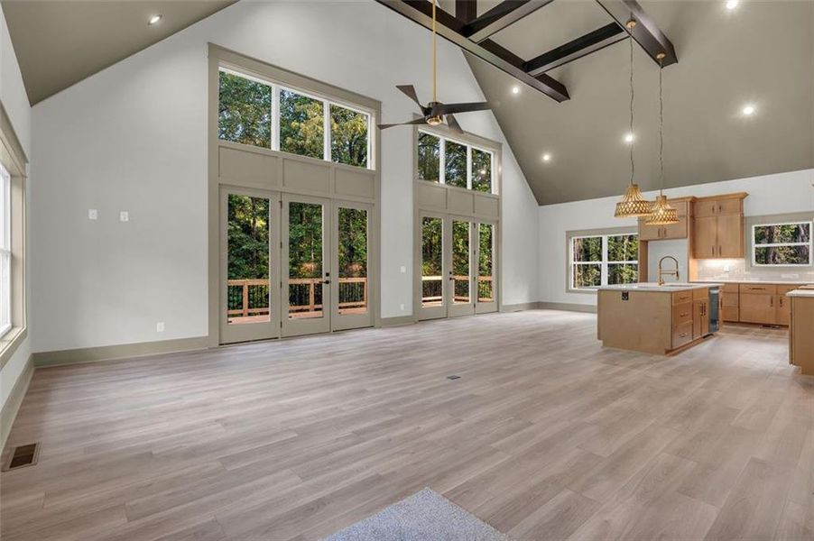 Spacious, unfurnished interior of a new home in , Monroe (Image 40).