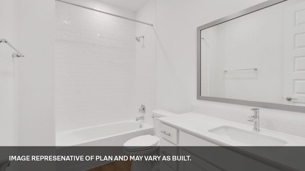 Furnished interior view inside a new home in Rosenbusch Ranch, Leander (Image 3). Furnished interior view inside a new home in Rosenbusch Ranch, Leander (Image 3).