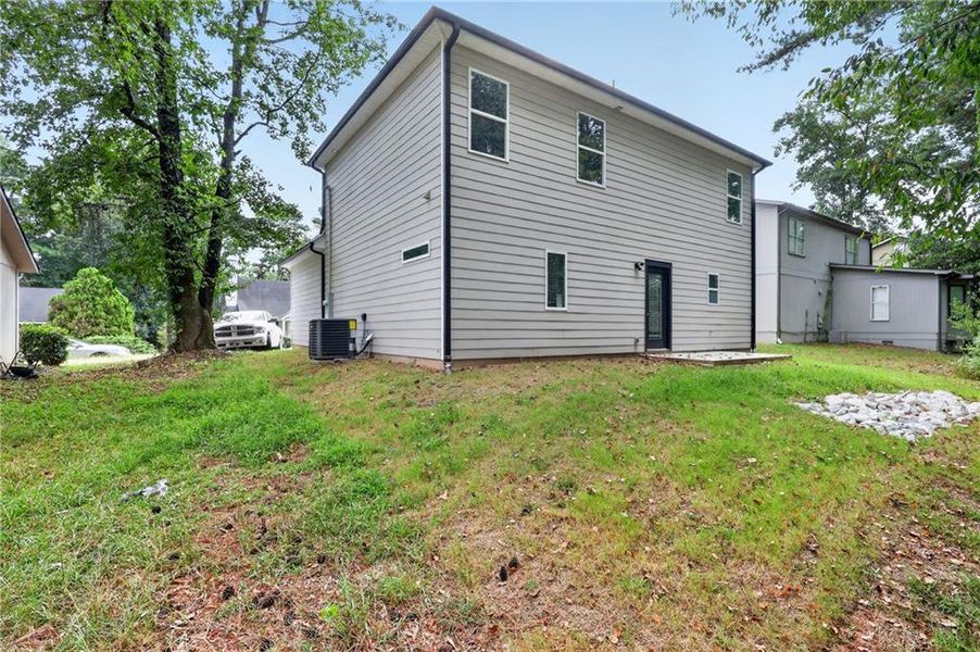 Exterior details and patio area of a home in , Lithonia (Image 4).