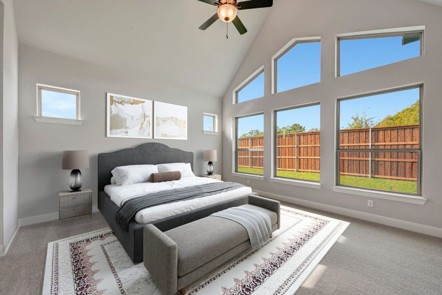 Furnished interior view inside a new home in Northshore at Lakewood Village - Garden Series, Lakewood Village (Image 6). Furnished interior view inside a new home in Northshore at Lakewood Village - Garden Series, Lakewood Village (Image 6).