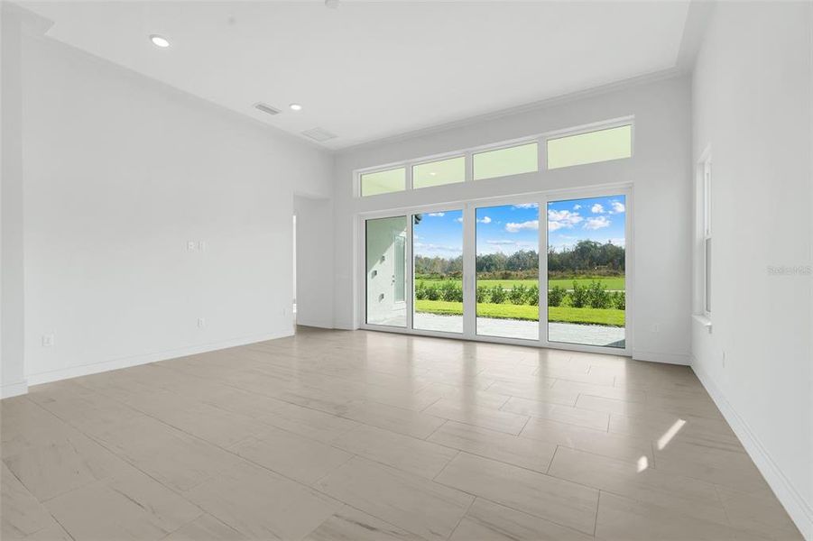 Spacious, unfurnished interior of a new home in Hampton Green at Providence, Davenport (Image 32).