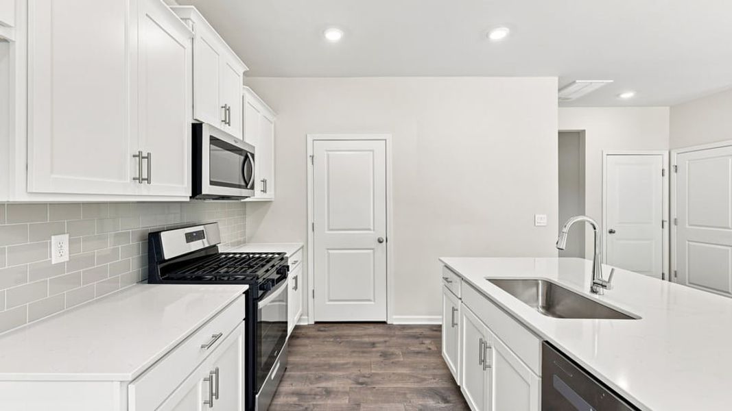 Furnished interior view inside a new home in Pine Lake Estates, Anderson (Image 9).
