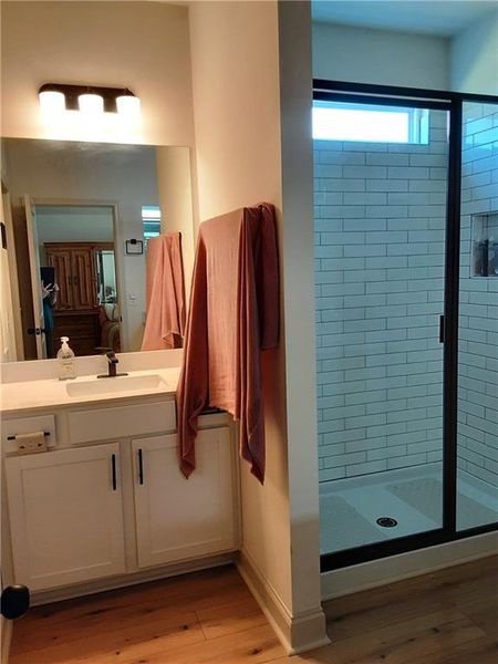 Furnished interior view inside a new home in , Statham (Image 3).