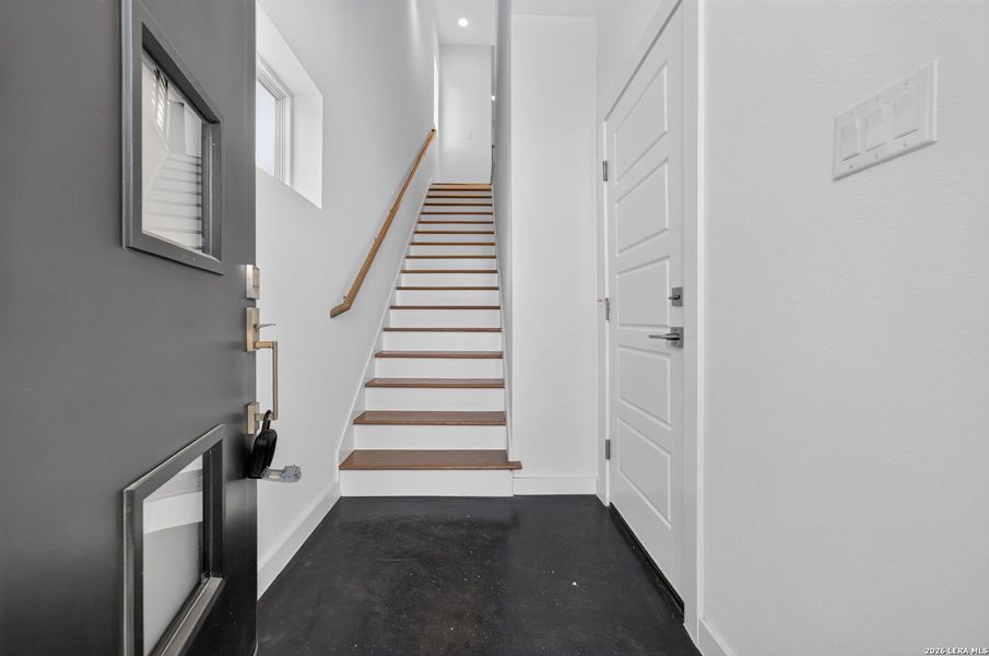 Spacious, unfurnished interior of a new home in , San Antonio (Image 27). Spacious, unfurnished interior of a new home in , San Antonio (Image 27).