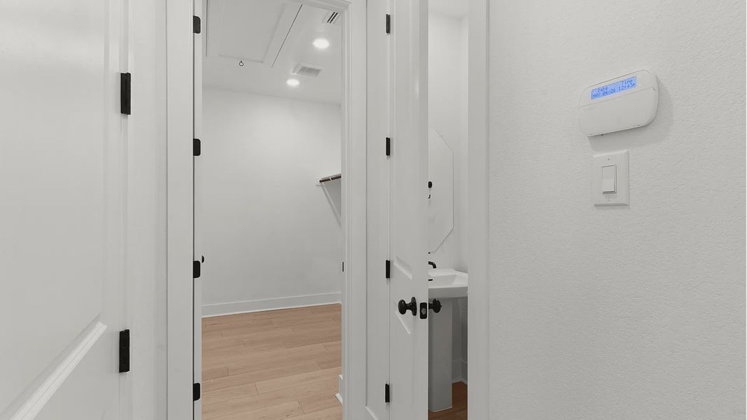 Representative unfurnished interior of a home built from the Michelle by Chesmar Homes in Newhaven, Manor (Image 13). Representative unfurnished interior of a home built from the Michelle by Chesmar Homes in Newhaven, Manor (Image 13).