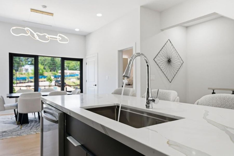 Furnished interior view inside a new home in , Decatur (Image 15).