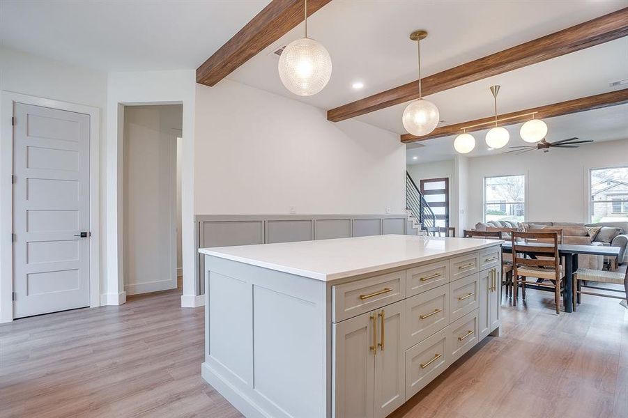 Furnished interior view inside a new home in , Fort Worth (Image 6).