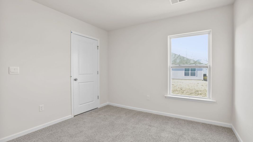 Spacious, unfurnished interior of a new home in Bentley Park, Greenwood (Image 16). Spacious, unfurnished interior of a new home in Bentley Park, Greenwood (Image 16).