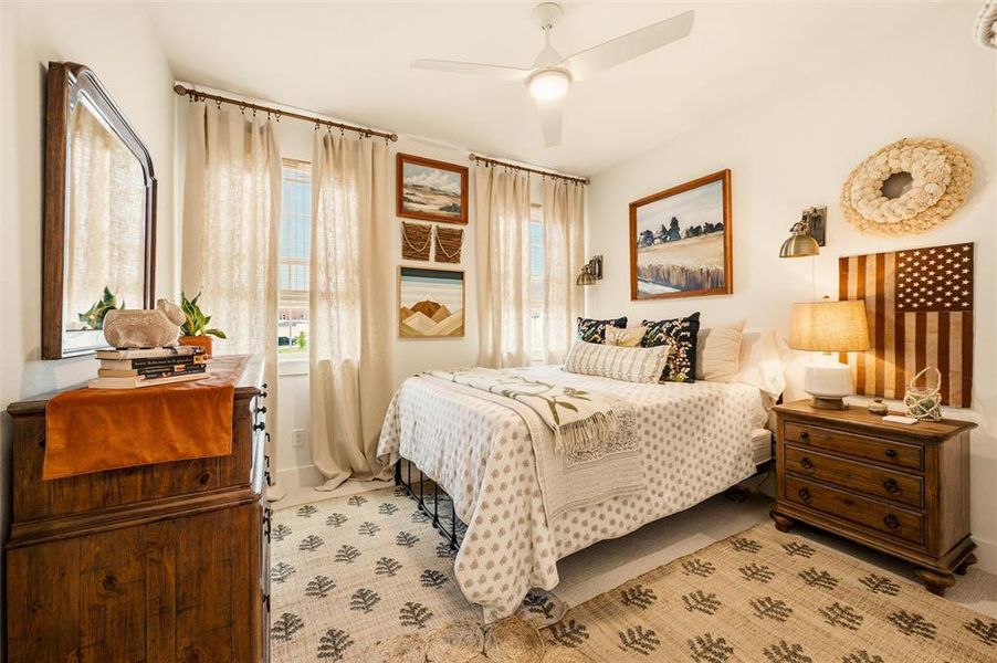 Furnished interior view inside a new home in , Aledo (Image 16).