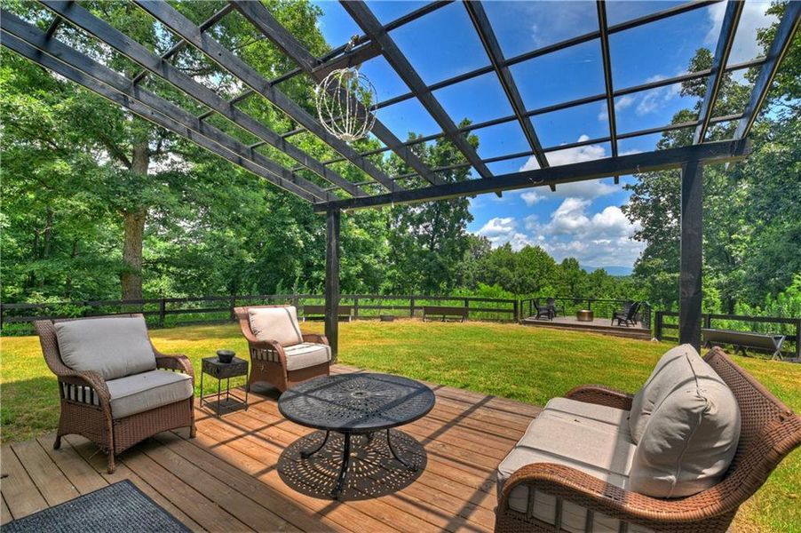 Exterior details and patio area of a home in , Ellijay (Image 45). Exterior details and patio area of a home in , Ellijay (Image 45).