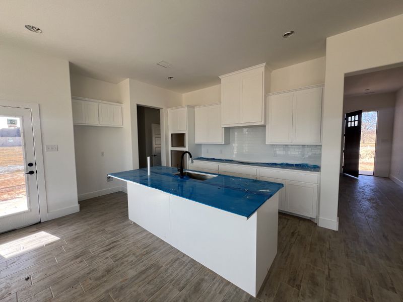 In-progress construction of a new home in Zion Valley, Poolville, TX (Image 11).