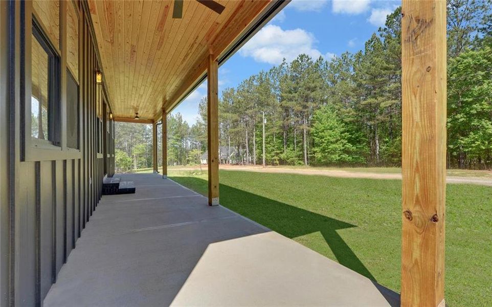 Exterior details and patio area of a home in , Dahlonega (Image 19). Exterior details and patio area of a home in , Dahlonega (Image 19).