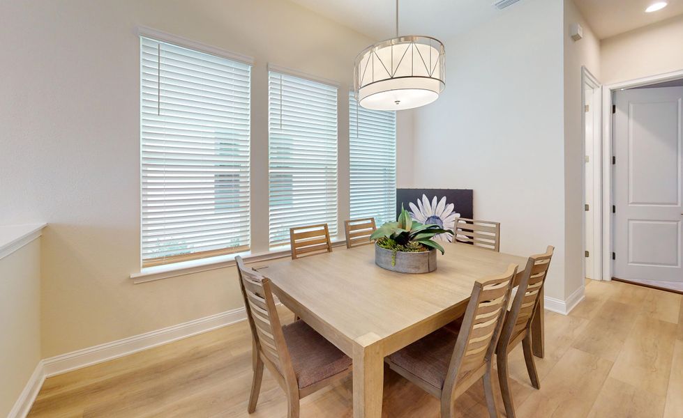 Representative furnished interior of a home built from the Bartram - B - Townhome Series by ICI Homes in West End at Town Center, Ponte Vedra (Image 13). Representative furnished interior of a home built from the Bartram - B - Townhome Series by ICI Homes in West End at Town Center, Ponte Vedra (Image 13).